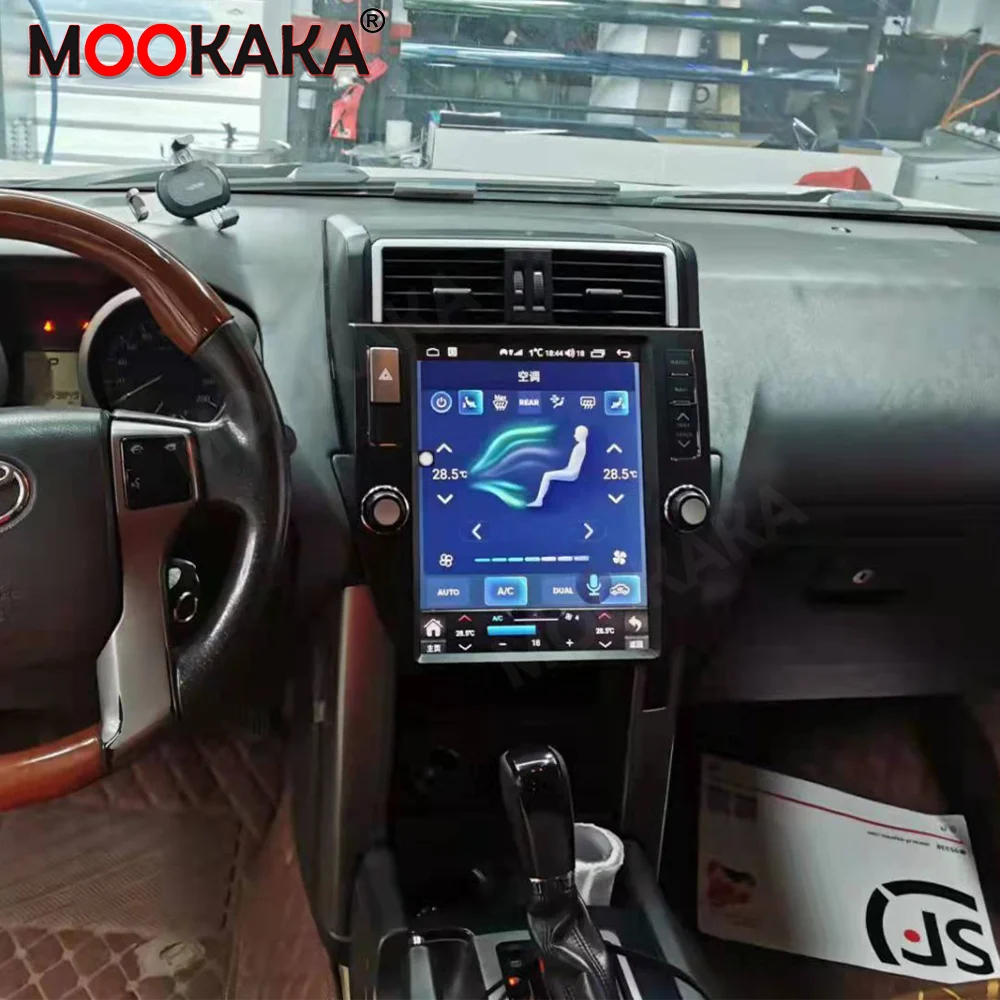 

Android 14 Auto 12.1" Stereo Multimedia Player For Toyota Prado 2010-2013 Carplay Car Radio GPS Map Navigation Tape Recorder DSP