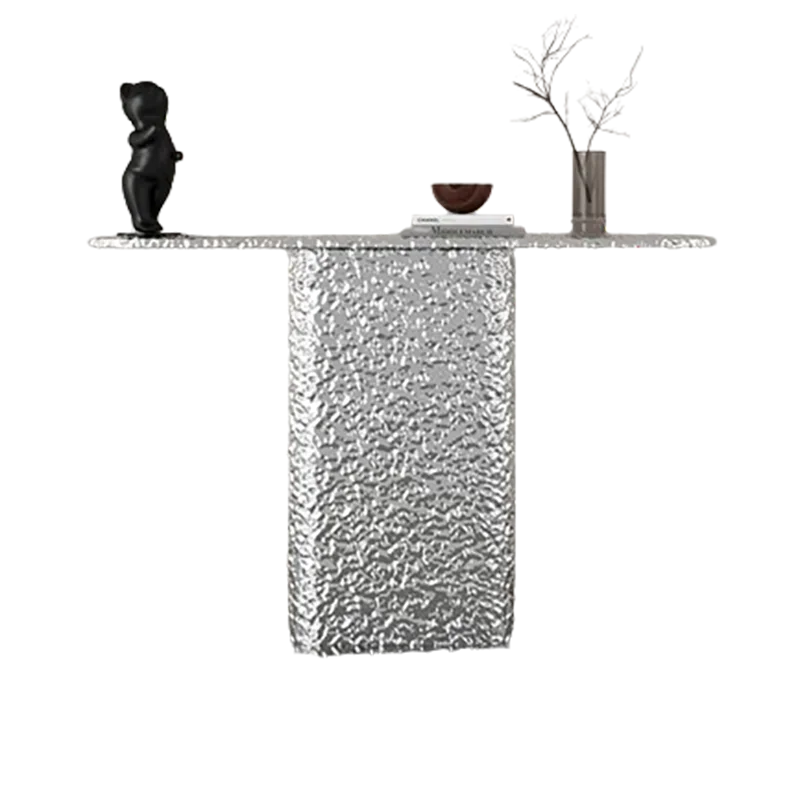 Modern Corner Living Room Table Silver Console Classic Vertical Garden Table Modern Mini Tisch Wohnzimer Hallway Furniture