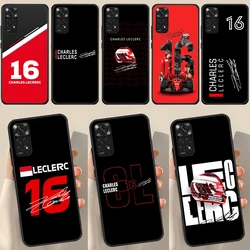 Charles Leclerc 16 F1 For Redmi Note 12 Pro Plus Cover For Redmi Note 10 8 9 11 Pro 12S 11S 10S 9S 9C 10C 12C Case