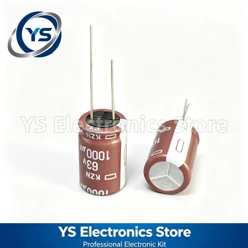 5-50pcs NIPPON KZN Series 63V1000uF 16X25mm 1000UF63V 1000UF 63V EKZN630ELL102ML25S Low ESR Electrolytic Capacitor NEW Original