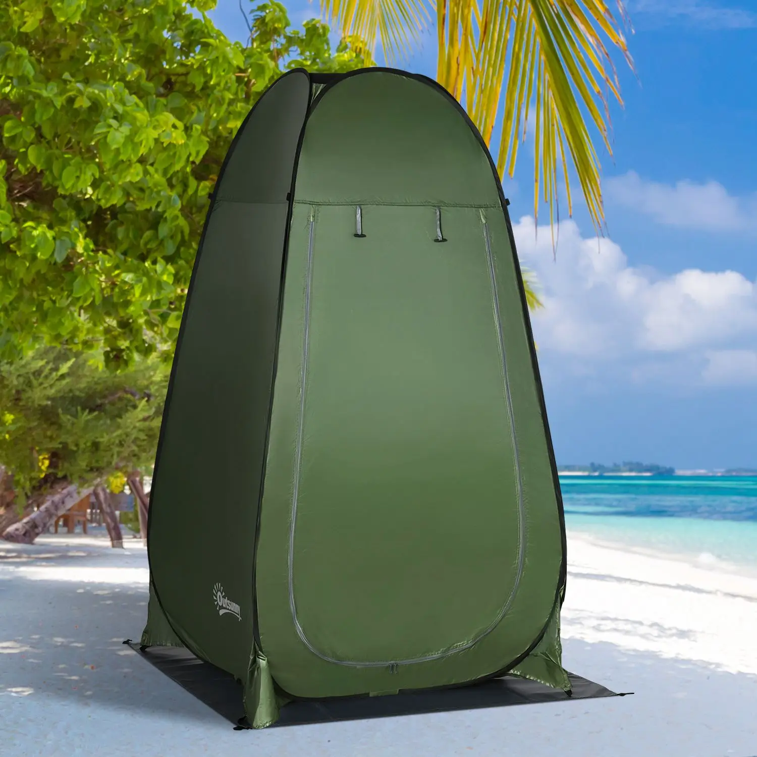 Outsunny Instant Pop-Up kampeertent met draagtas en UV 20+
