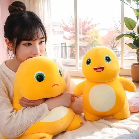 Cute Sunflower Nailong Plush Toys Smile Milk Dragon Silly Anime Cartoon Stuffed Plush Pillow Doll Room Decor Birthday Xmas Gift