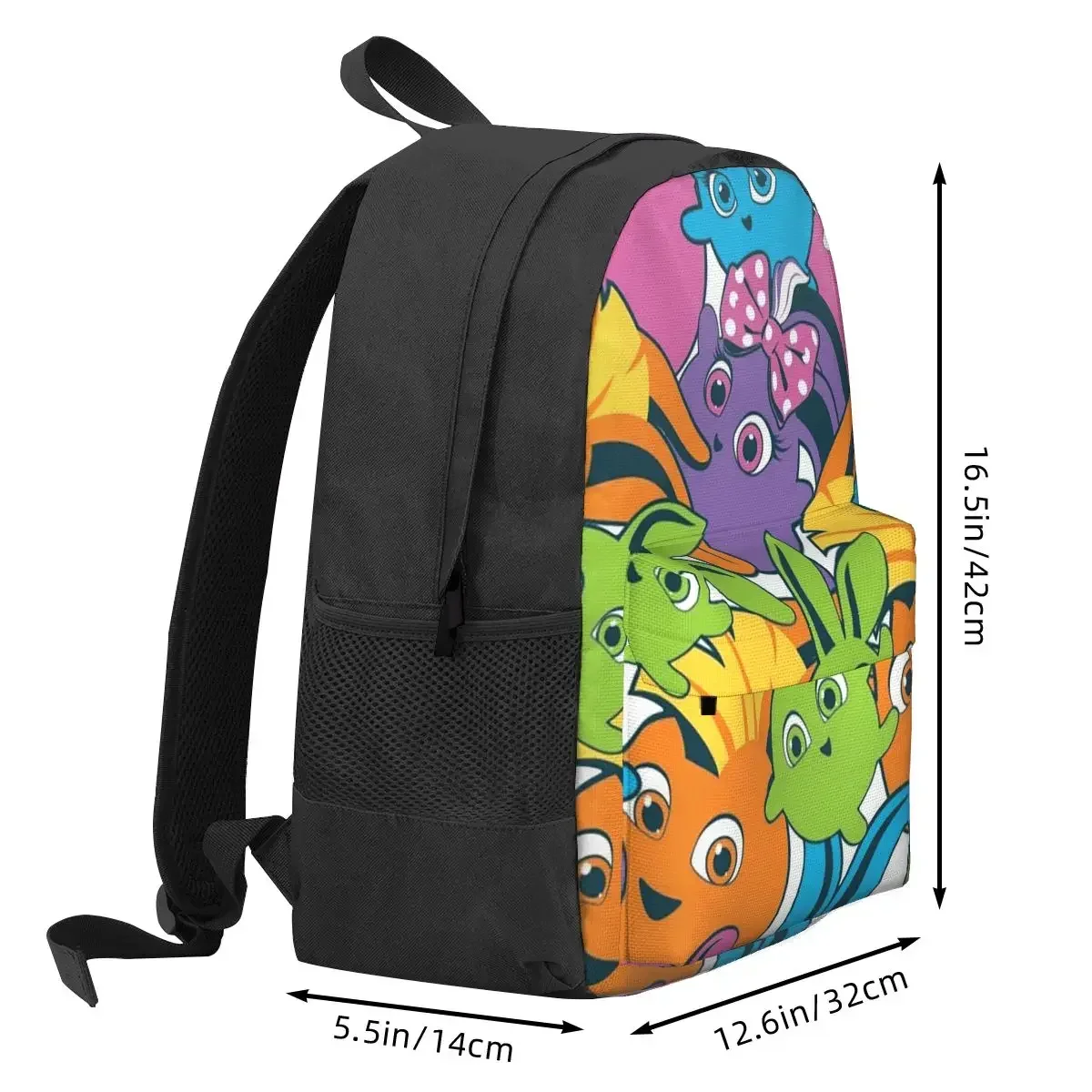 Sunny Bunnies Backpacks Boys Girls Bookbag School Bags Cartoon Kids Rucksack Travel Rucksack Shoulder Bag Large Capacity