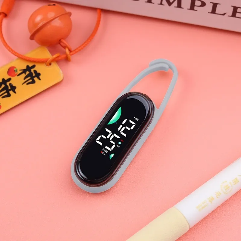 Small wall watch, student simple luminous touch screen LED electronic watch