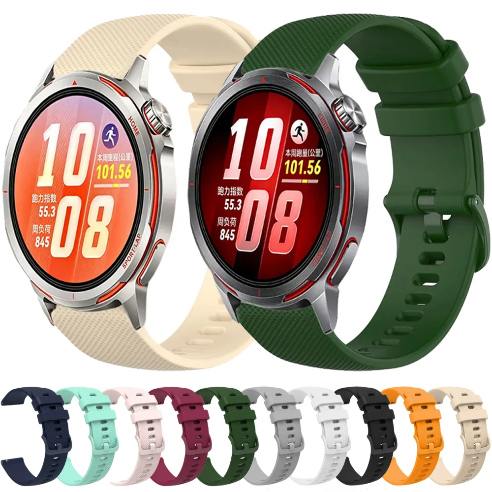 Bracelet en silicone 22 mm 20 mm pour Huawei Watch GT Runner 2, bracelet de sport pour Huawei Watch Ultimate 2/GT6 Pro/GT6 5 4 46 mm