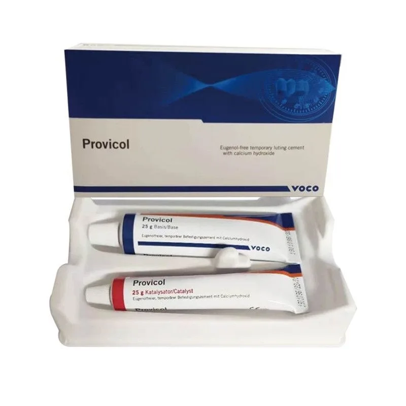 Materiales dentales VOCO Provicol, hidróxido de calcio, puente de corona temporal, adhesivo, materiales de relleno Dental ajustables a mano
