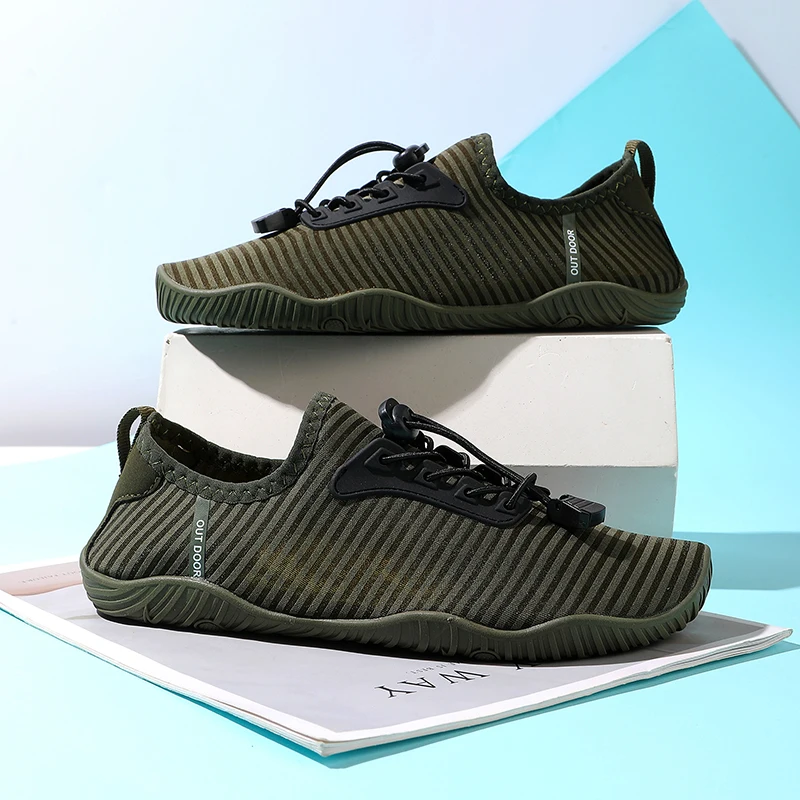 New Unisex Wider Shoes Breathable Mesh Men Barefoot Wide-toed Shoes Brand Flats Soft Zero Drop Sole Wider Toe Sneakes Large Size