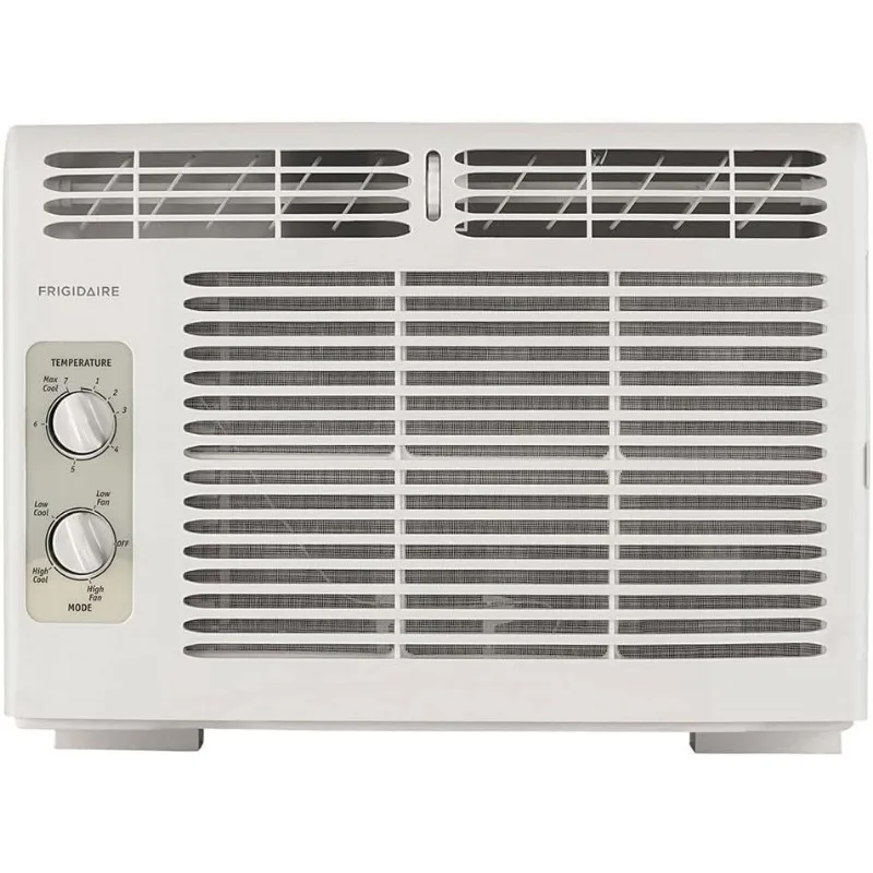 Frigidaire Ffra051wae Raam-Gemonteerde Kamer Airconditioner, 5,000 Btu Met Temperatuurregeling En Gemakkelijk Te Reinigen Wasbaar Filter