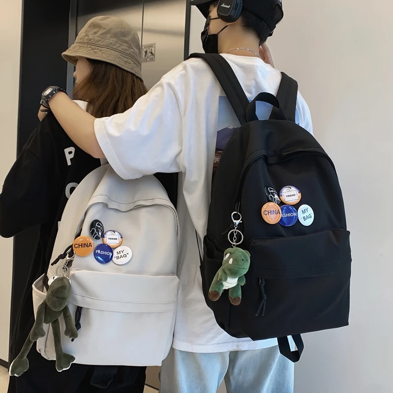 

Large Capacity Backpack for Men And Women Suitable for High School And College Students Casual Style Double Shoulder Bag