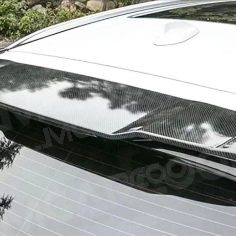 

JMCARCOOL Carbon Fiber Material Car Accessorise Rear Roof Spoiler ABS Gloss Black Lip Wings For BMW X3 G01 2018-2020