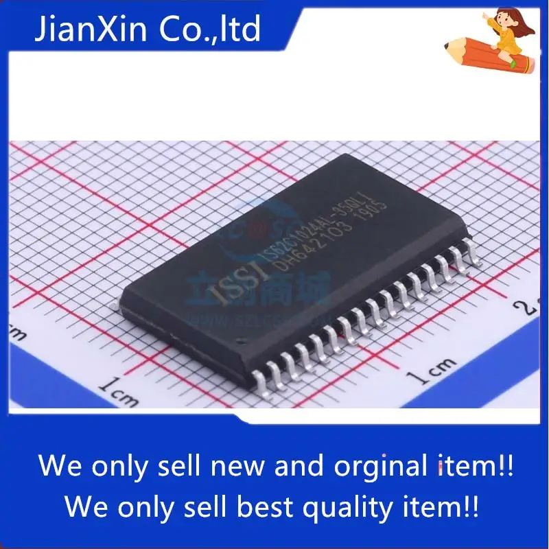 10pcs 100% orginal new IS62C1024AL IS62C1024AL-35QLI Physical Store