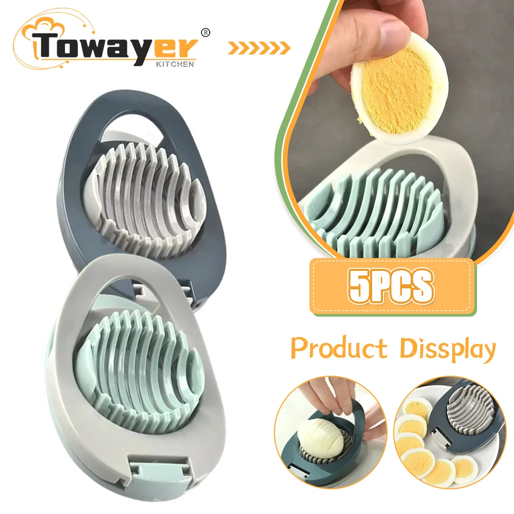 

Multifunctional Cutter Stainless Steel Egg Cutter Kitchen Poached Egg Cutter Eco-friendly Aluminium Egg Cutterl Kitchen Cookwa