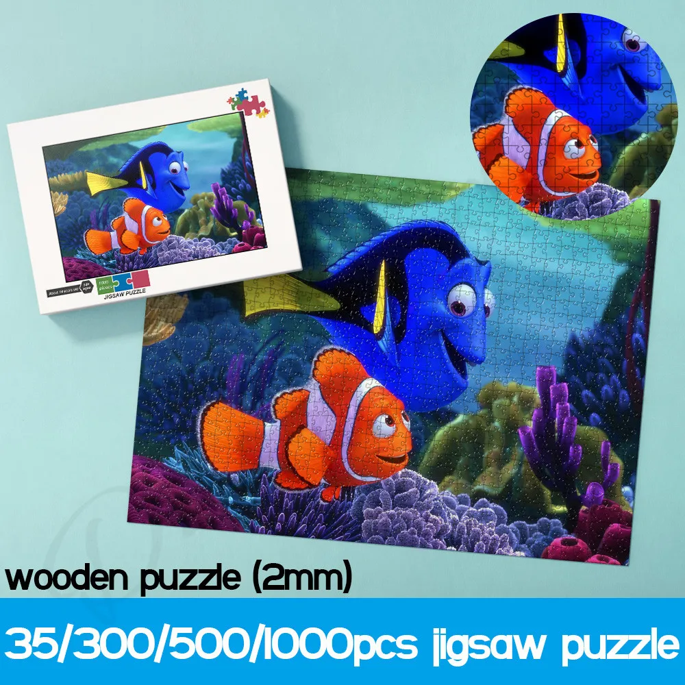 

Пазлы из мультфильма Disney, 300, 500, 1000 шт.