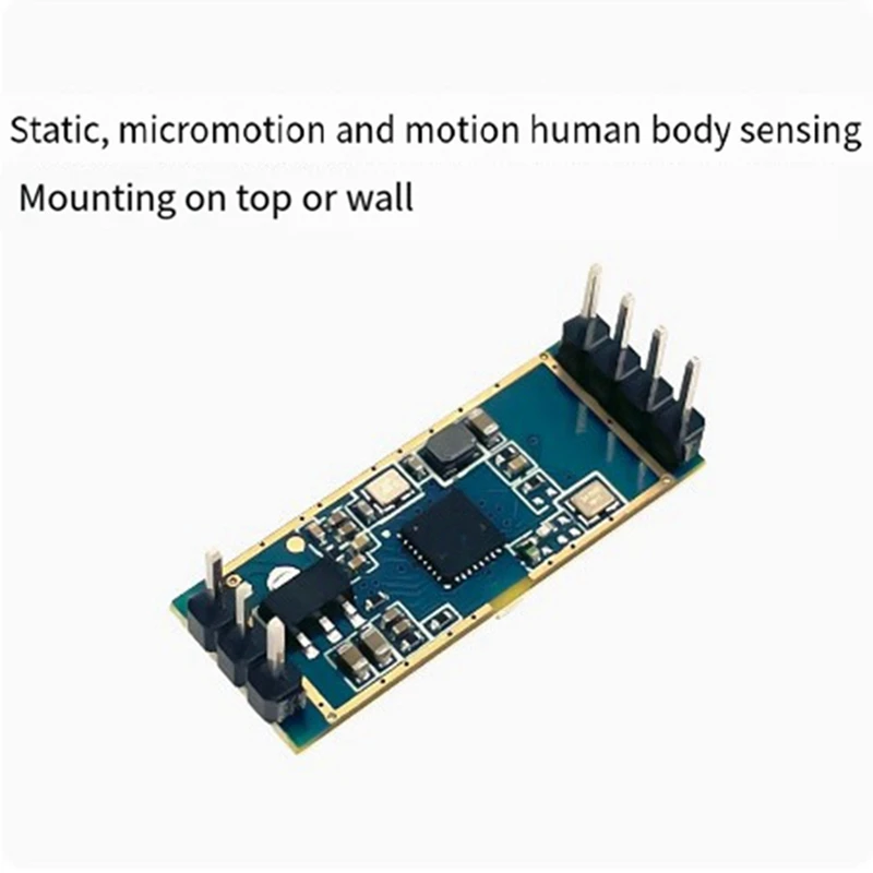 Sensordetectiemodule 24G Menselijke Aanwezigheid Detectie Radarmodule Ld2412 Millimeter Golfradardetectiemodule