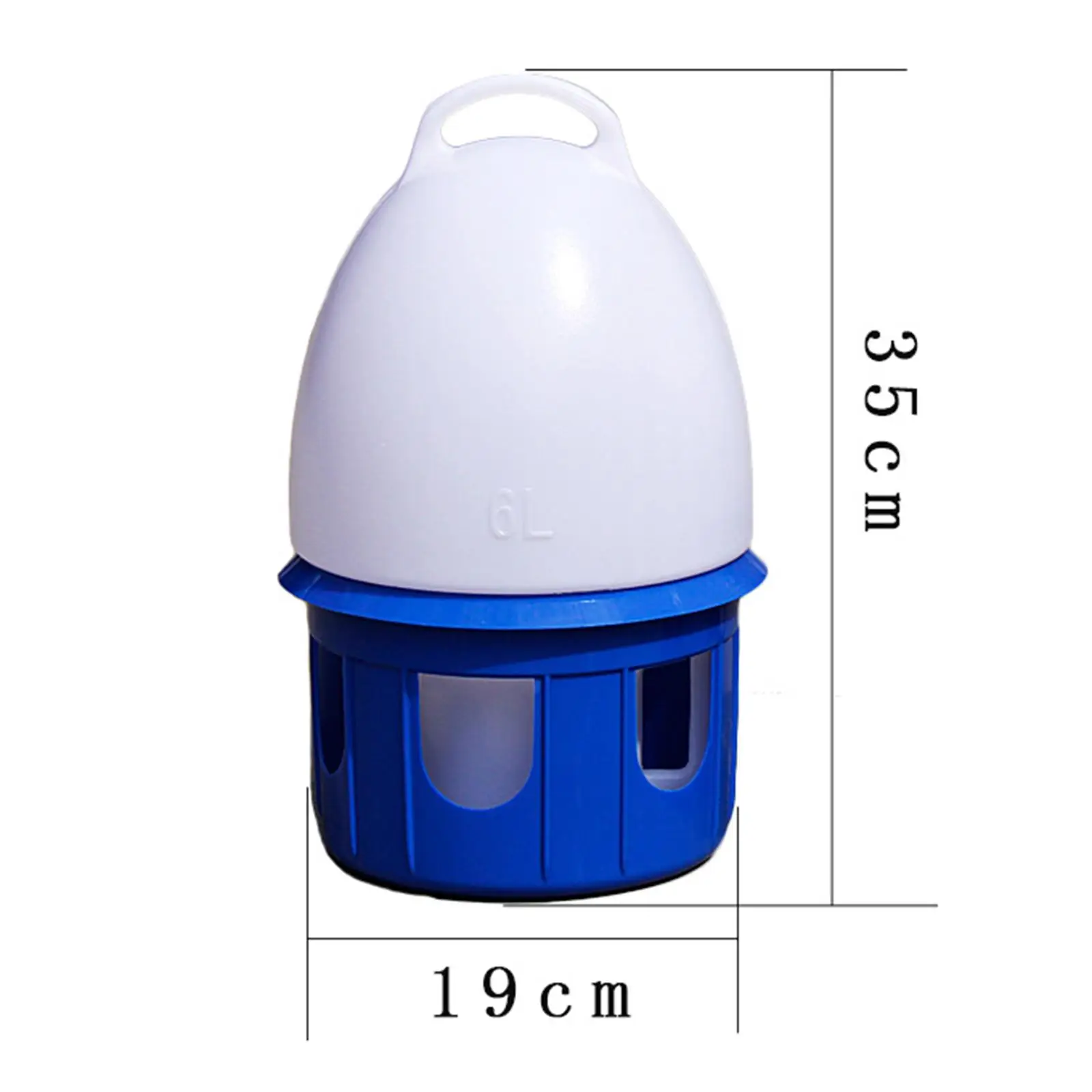 Large Capacity Automatic Bird Water Dispenser Drinker Water Bottle Cage Accessories Water Feeding Pigeon Waterer for Dove Duck