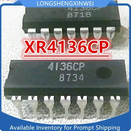 1 قطعة رقاقة XR4136CP 4136CP DIP14 أصلية جديدة في المخزون