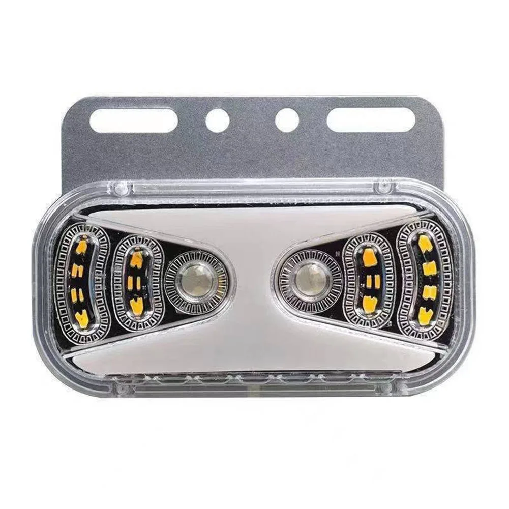 

24V LED Side Marker Lights for Trucks For waterproof and Super Bright Side Eye Lamps for Enhanced Vehicle Visibility