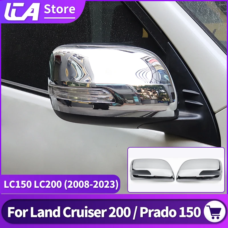 For 2008-2021 Toyota Land Cruiser 200 Prado 150 Rearview Mirror Cover Lc150 LC200 Modification External Accessories Replacement