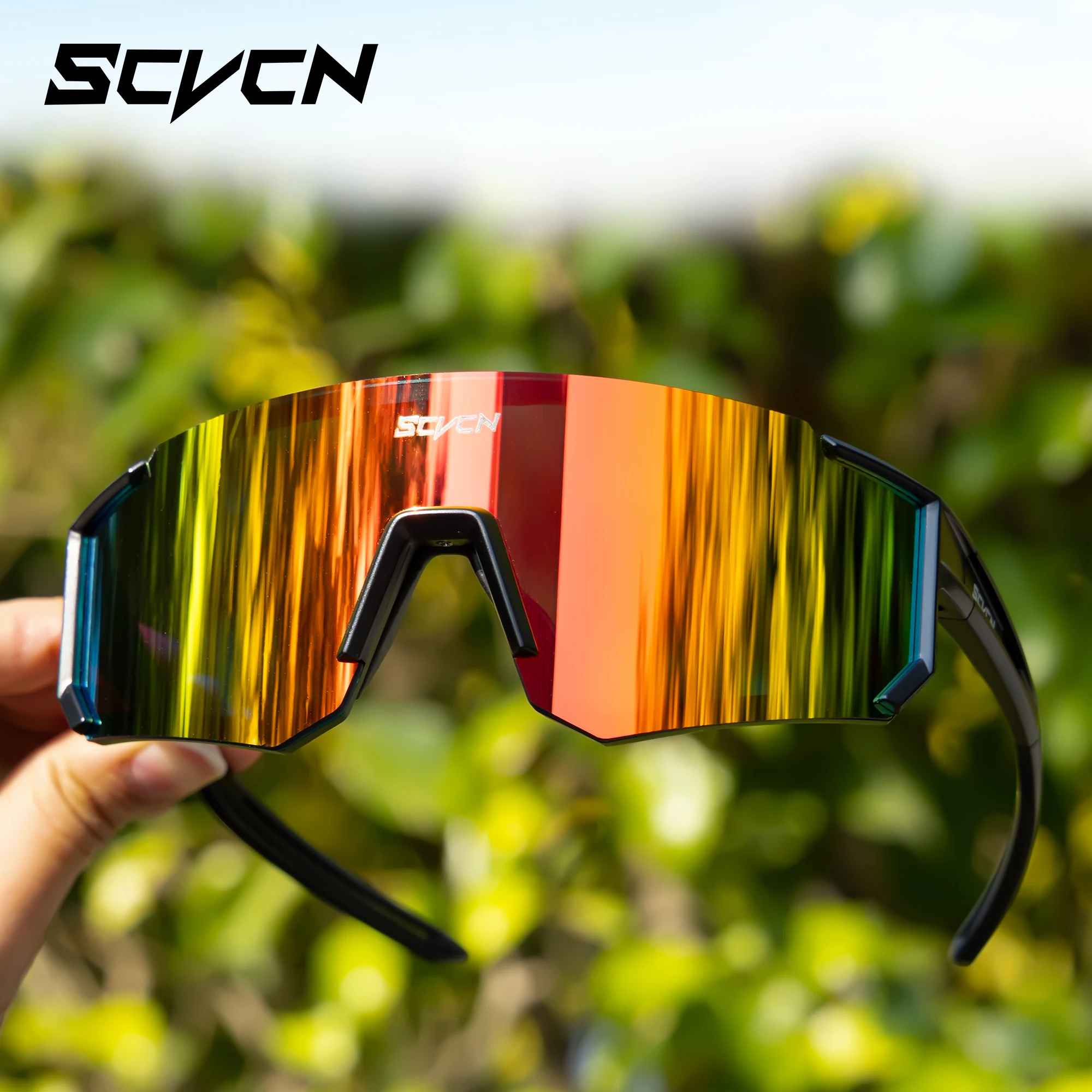 Kapvoe Radfahren Polarisierte Sonnenbrille für Männer Frauen Luxus Brille Fahren Radfahren Golf Fahrrad Brille Fashion Shades Wandern Brillen