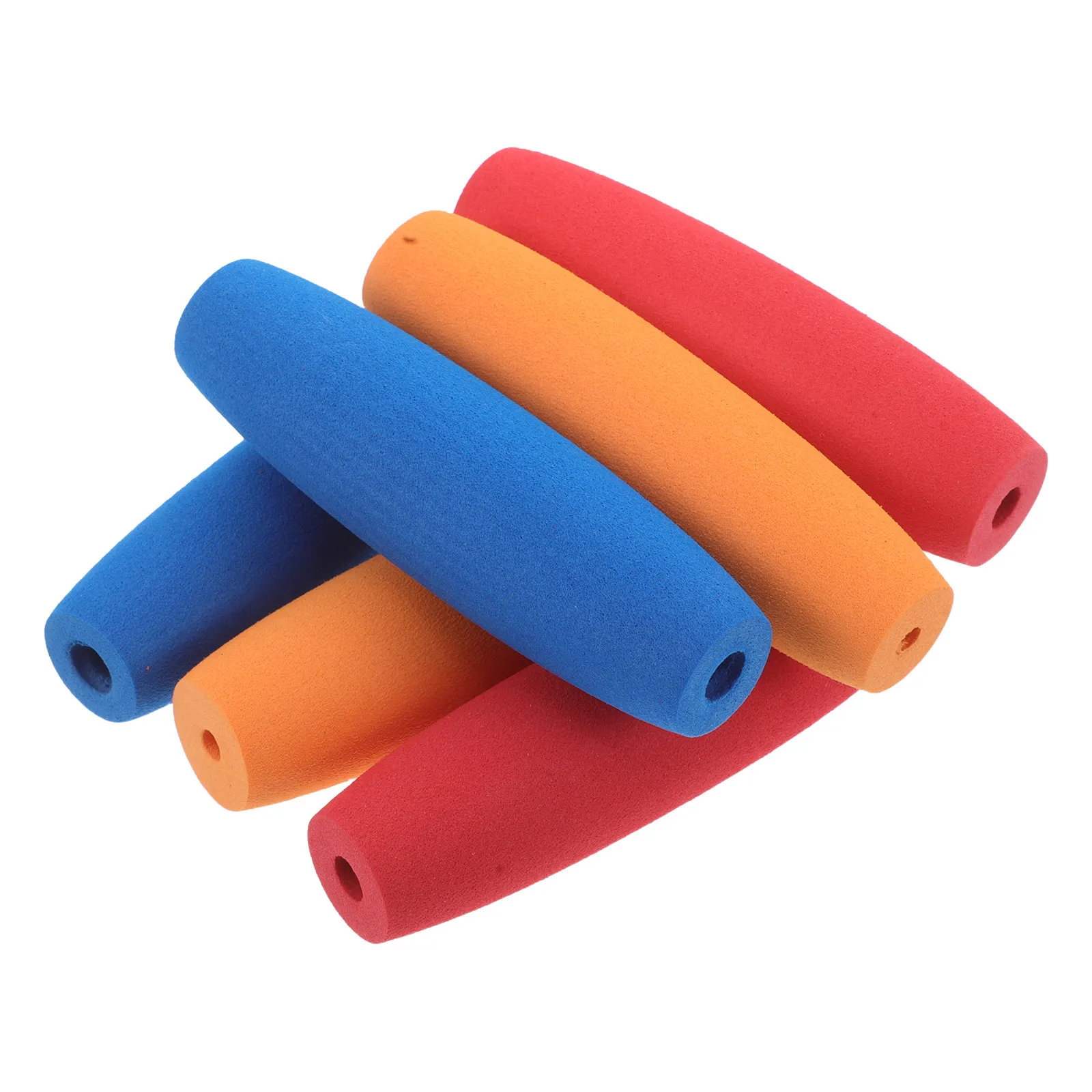 15Pcs Soft Eva Crochet Hook Grips Ergonomic Anti-Slip Handle Covers Shock Absorbing for Fitness Equipment Fishing Outdoor Crafts