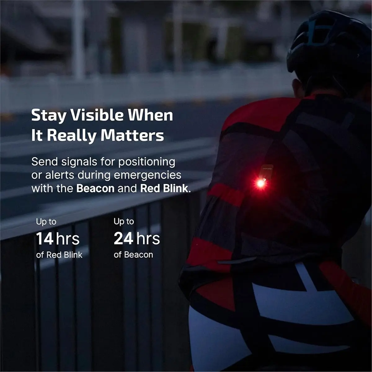 Nices 3 Light Sources Flashlight Clip-on Light Rechargeable 500 Lumens Magnetic Flash Lights for Signaling Cycling Outdoor Use