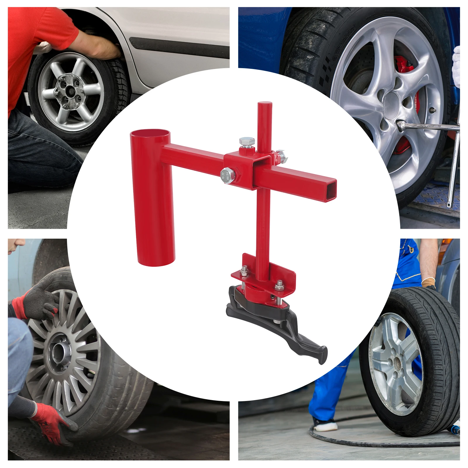 

Ручной шиномонтажный станок с утиной головкой и центральным конусом, портативный инструмент для снятия шин для автомобиля, мотоцикла, квадроцикла, инструмент для замены колес