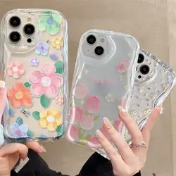 Oil Painting Flower Case for Xiaomi Redmi Note 13 Pro 5G 13 12 4G 8 11 10 12 13 Pro Plus 12S Redmi 12 13C 12C 9A 9 10 A1 A2 Plus