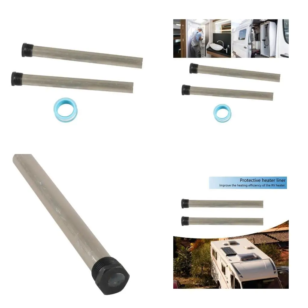 

Анодный стержень E7CA с лентой PTFE для резервуаров с горячей водой, 9,25x3/4 -дюймовые туристы.