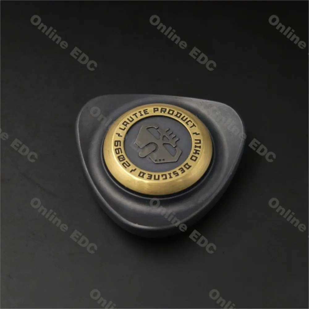 Used EDC Toys LAUTIE ROC 2.0 Fingertip Fidget Spinner Zirconium Metal EDC Adult Decompression Anti Stress Toy 2099 Series