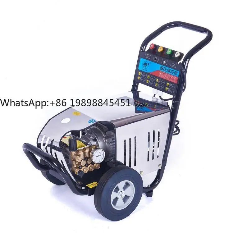 

High Quality 100 Bar 2.2kw 1450PSI Pressure Electric High Pressure Washer for Bike, Car Cleaning With Auto Stop System