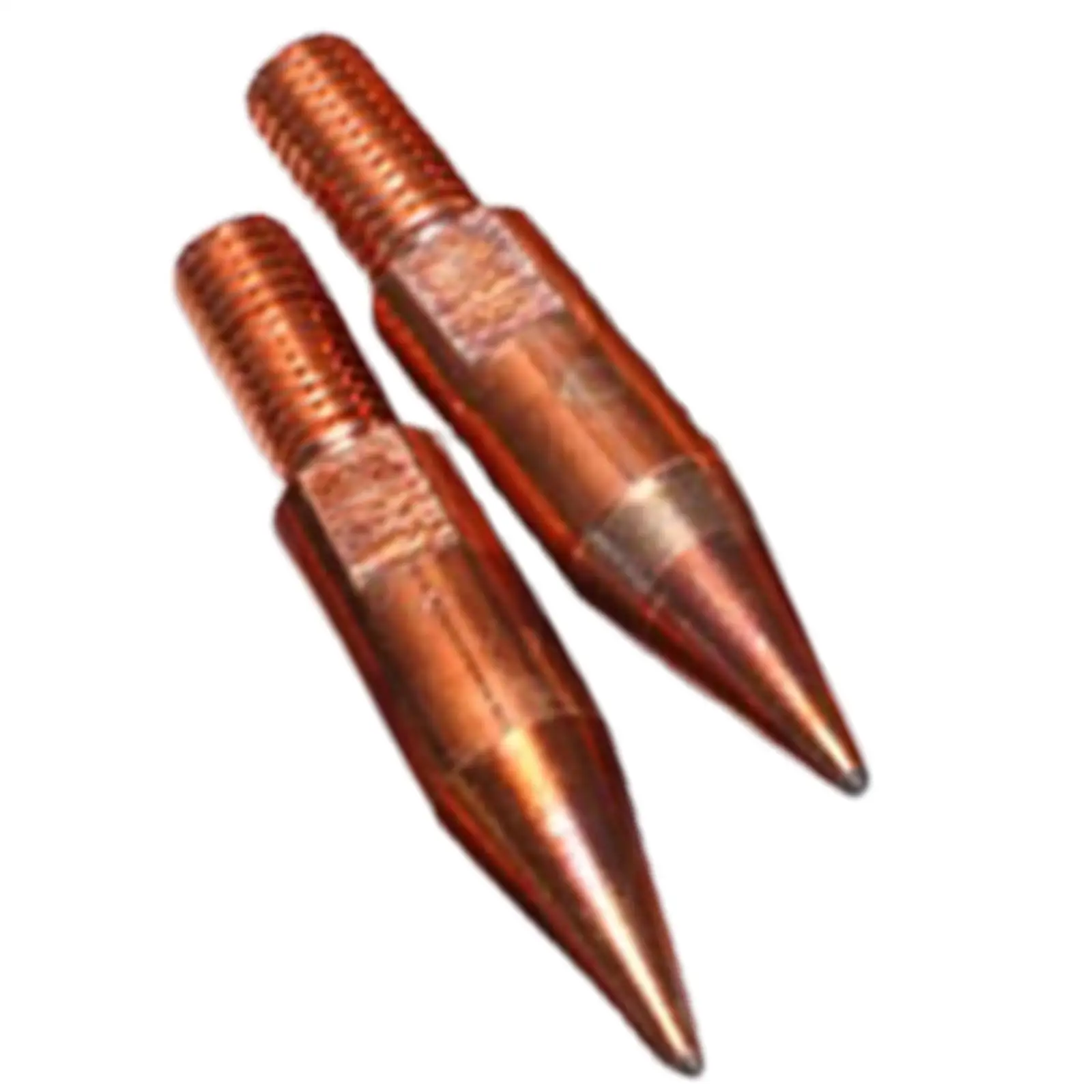 2Pcs Minor Dents Repair Tools Welder Tips Metal Surface Dents Repair Parts for