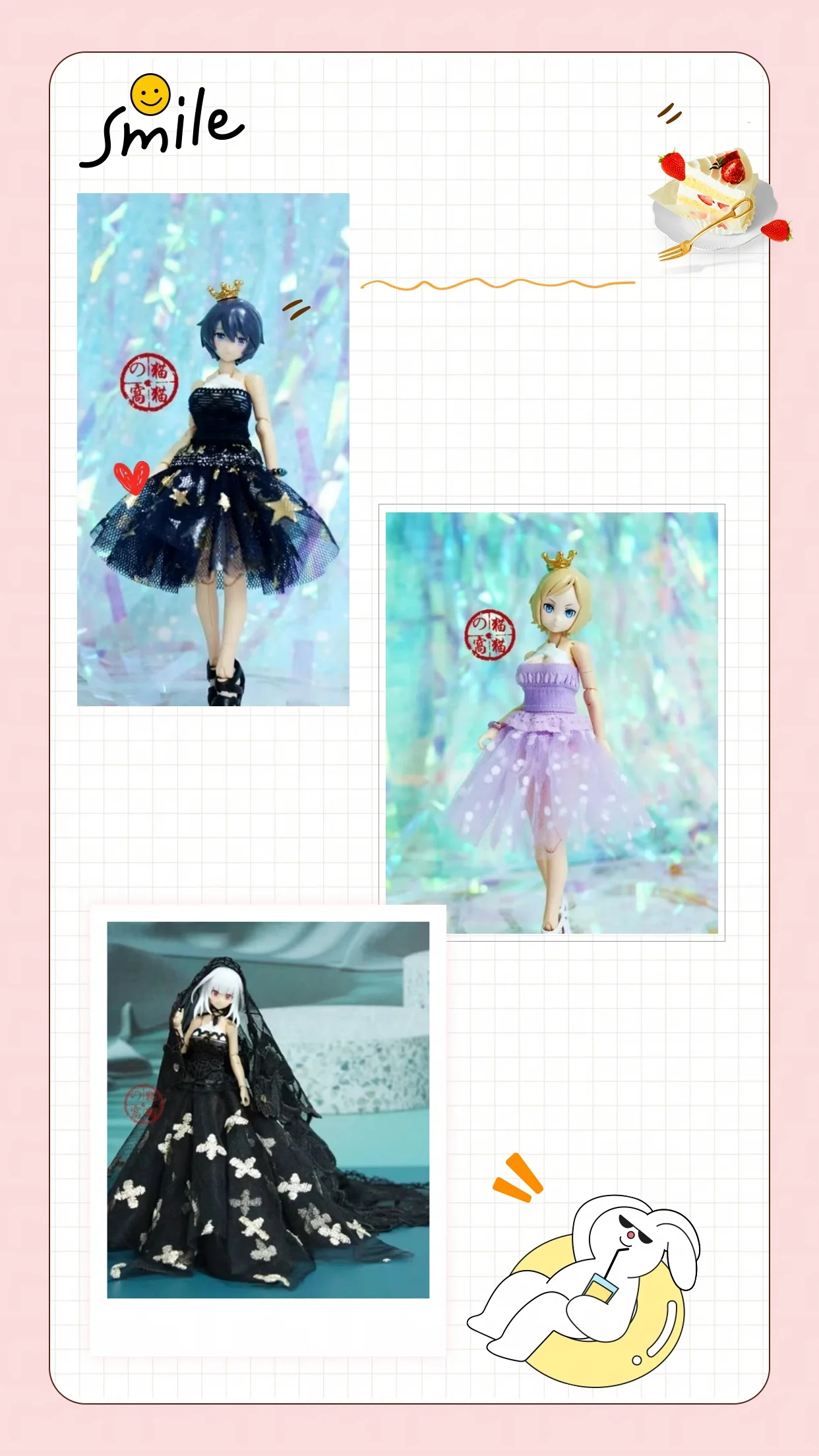 

【No Figure】1/12 Scale Female Soldier Tube Dress Puff Skirt Big-skirt Wedding Dress For 6'' Action Figure Model Fit Mobile Suit