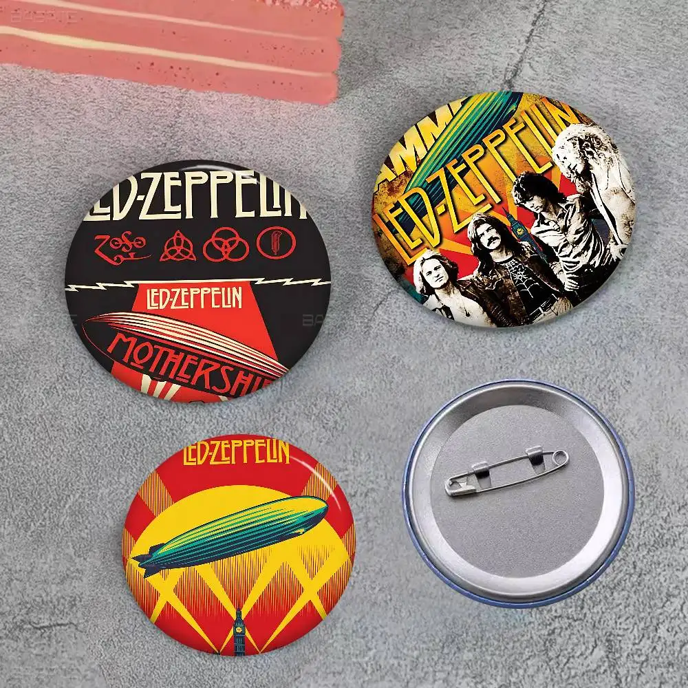 الفرقة L-Led Z-Zeppelin الإبداعية صفيح لينة زر دبابيس الحيوان أيقونة بروش التلبيب على ظهره شارة الملحقات