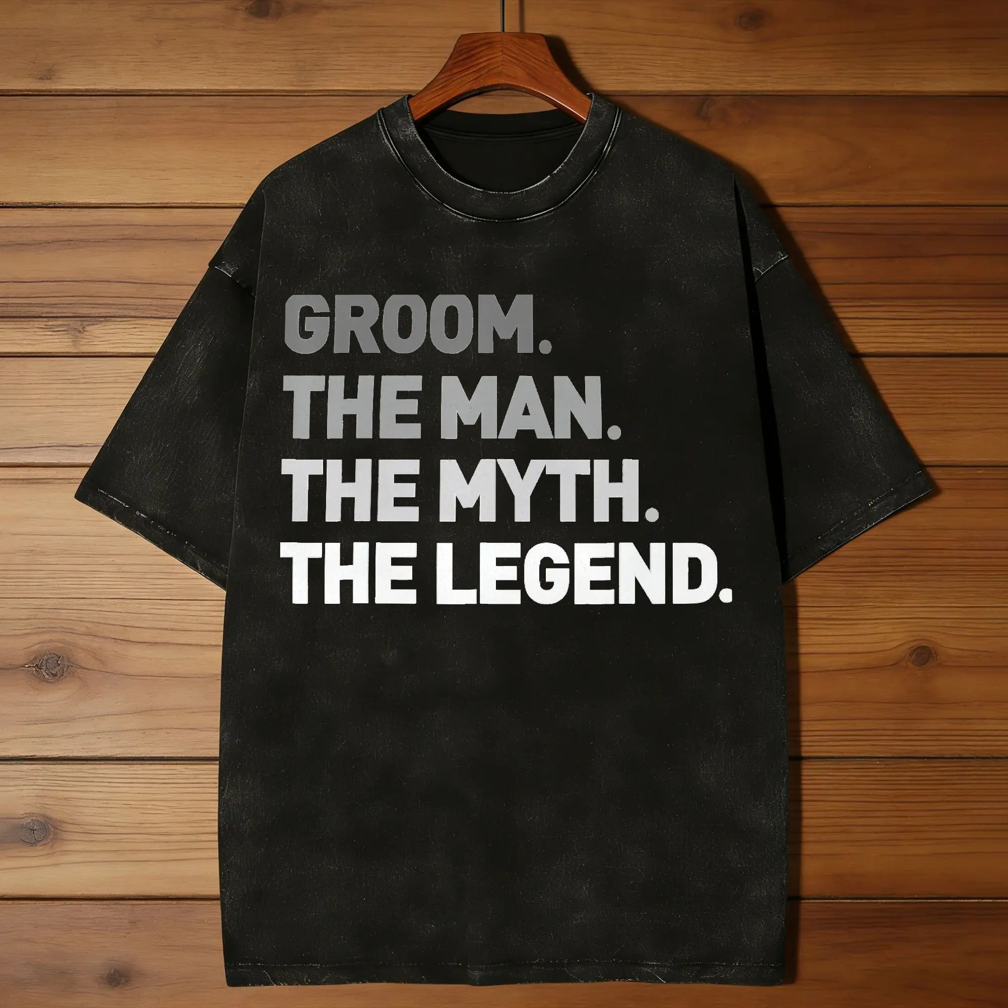 The Man Myth Legend T-Shirt Men  Funny 100% Cotton Tees Round Neck Short Sleeve T Shirt Summer Clothing