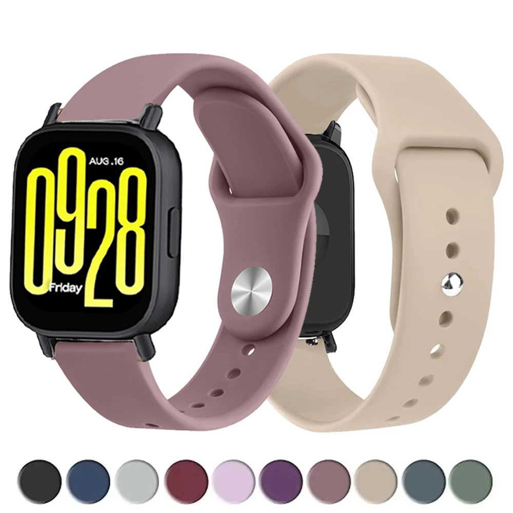 22mm watch straps For Redmi watch 5 active/5 lite smartwatch belt sport silicone Bracelet correa Xiaomi Redmi watch5 active band