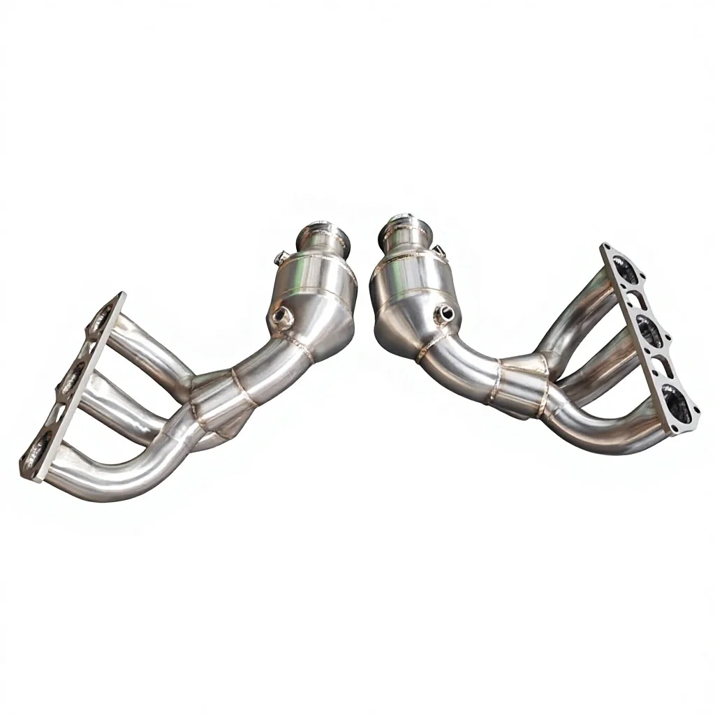 Exhaust Manifold for Porsche 911 GT3 991 GT3 RS No OPF Stainless Steel Exhaust  Header With 200cells
