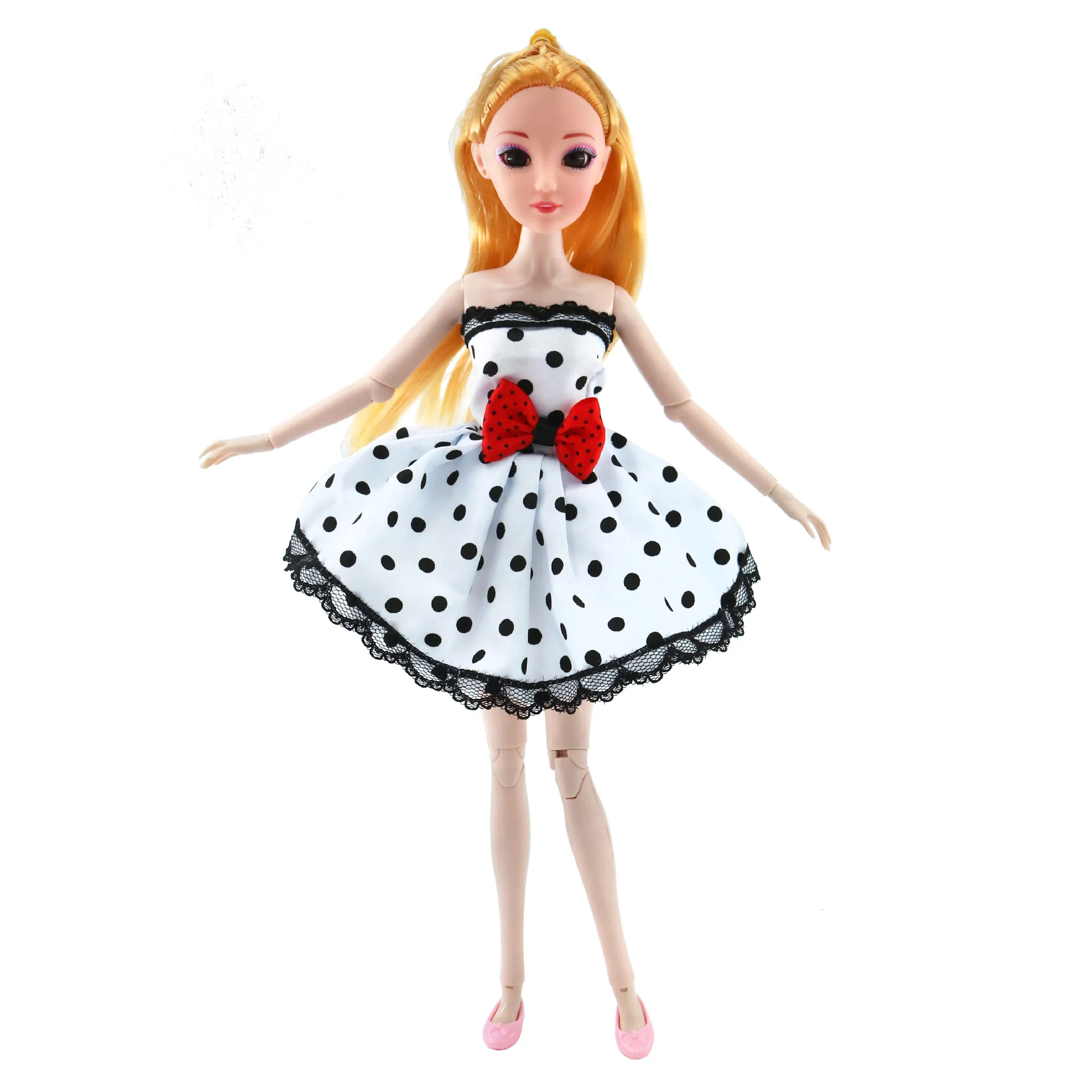 3pcs/bag 30CM Handmade Dolls Dress Mini Skirt Fashion Outfit Casual Wear Girl Clothes For Doll Accessories Baby Doll DIY Toys