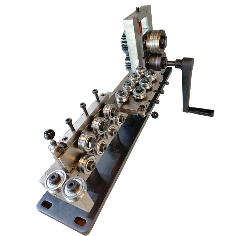 Heavy Duty Hand Wire Straightener with 7+7 Rollers (32mm) for 1-4mm Metal Wire Straightening