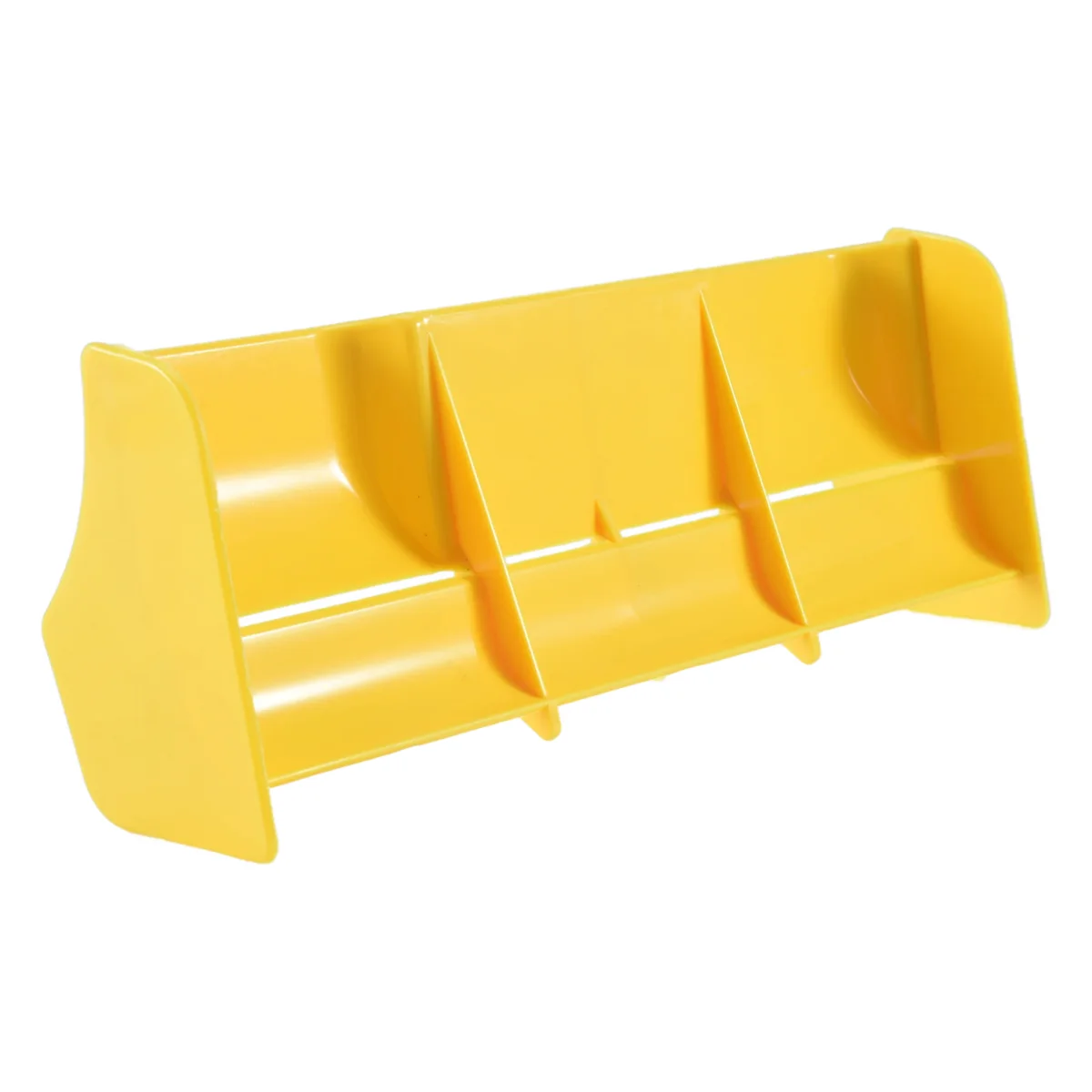 A17I 1:8 RC Cars RC Ala trasera de nailon de plástico para 1/8 escala Nitro eléctrico todoterreno BuggyTruck remoto, amarillo