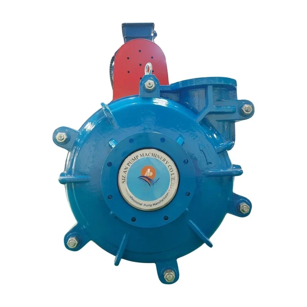 Manufacturer AH Fraction Slurry Pump, Coal Yard Slurry Pump, Mine Sand Pump, High Chromium Alloy Horizontal Slurry Pump