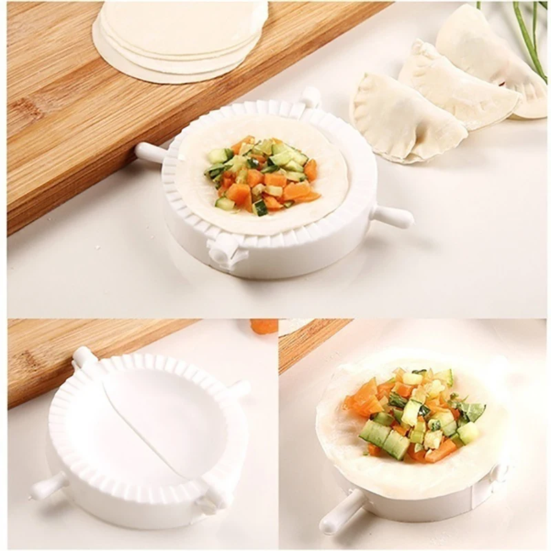 Dumpling Molds Dumpling Maker Plastic Dumplings Tools DIY Dumplings Modeling Machine Kitchen Accessories Jiaozi Maker Gadgets