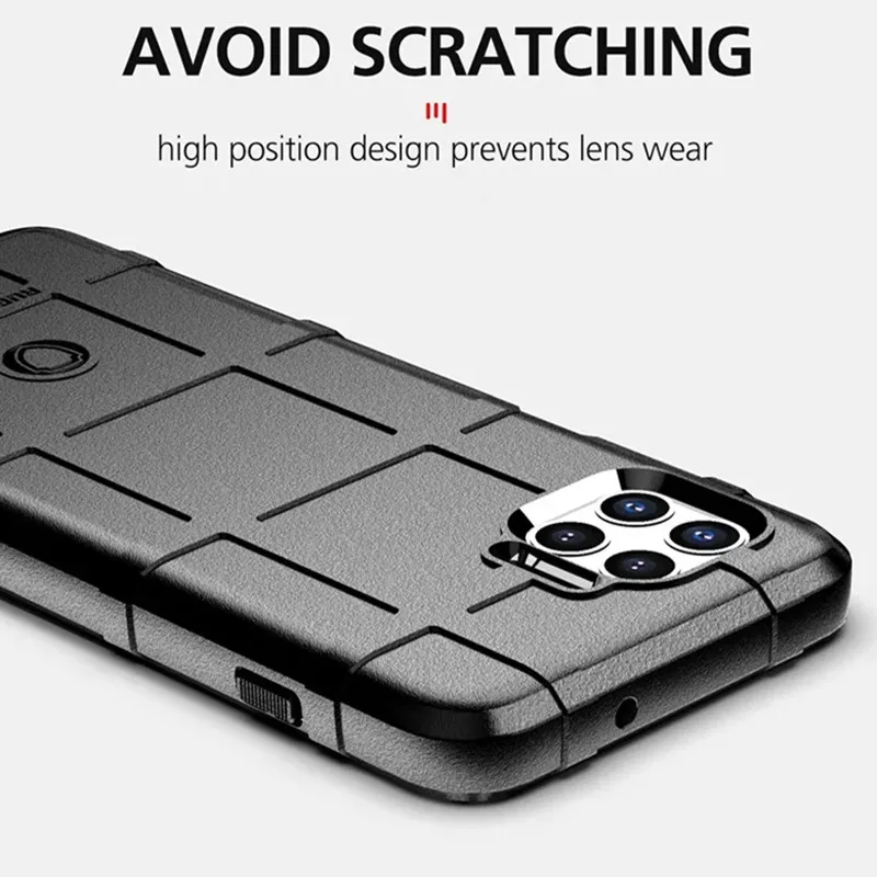 For Motorola G 5G Plus Moto One 5G UW Armor Matte Case Shockproof Shield Back Cover for moto g 5g+ Heavy Silicone Phone Cases