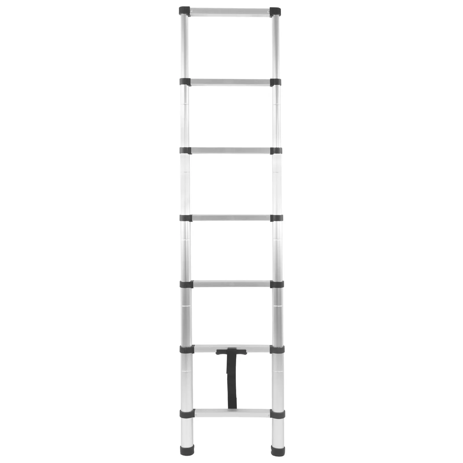 2m Extension Stair Anti Slip Foot Lightweight Portable Multifunctional Telescoping Ladder for Repair Decoration Extension Ladder