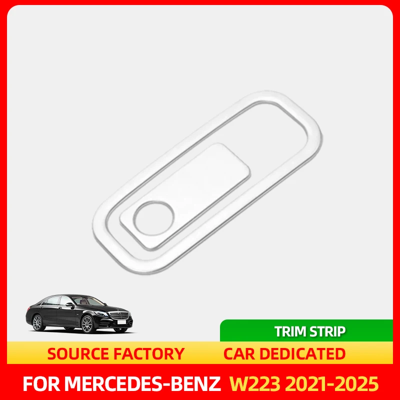 

Внутренние наклейки для Mercedes-Benz W223 S-Class 2021-2025, товары для интерьера S400L S450L 480L, модифицированный декоративный бардачок