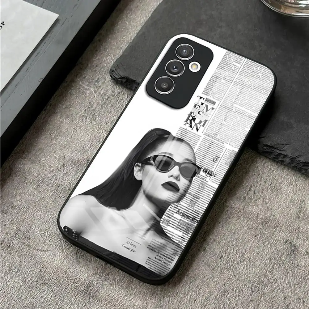 A-Ariana G-Grande Yes And Phone Case For Samsung S24 Ultra S23 S22 S20 Fe S21 Plus Galaxy A54 A34 A24 A53 A16 Glass Cover