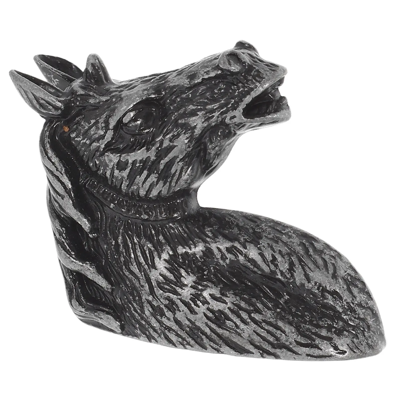 Creative Animal Shape Horse Head Knobs Sturdy Modern Cabinet Pulls for Kitchen Bedroom Bathroom Dresser Desk Closet Door
