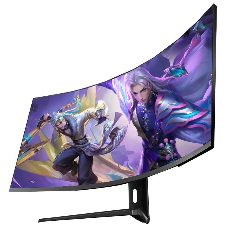 49-inch Professional-grade Gaming Desktop Monitor 21:9 Widescreen 1ms Rapid Grayscale Response 144Hz High Refresh Rate PC