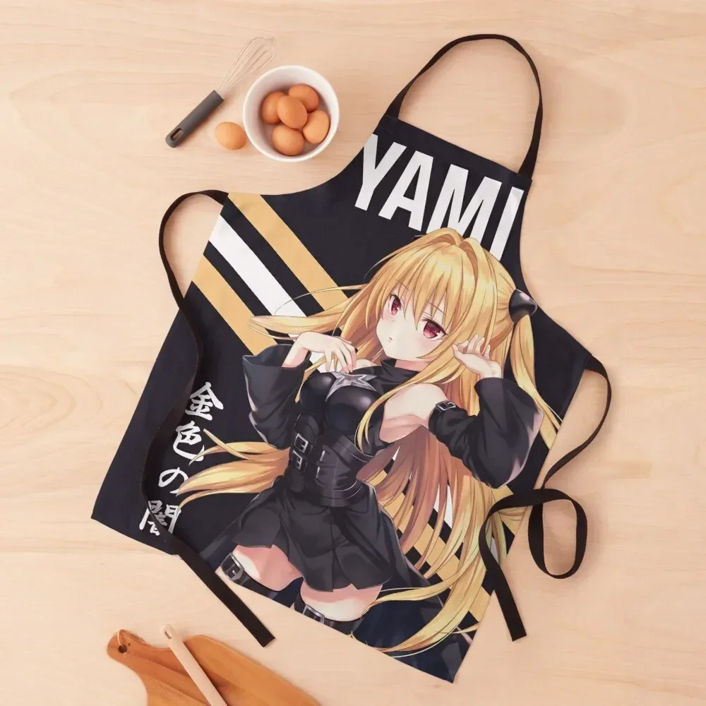 

Konjiki no Yami To Love Ru Apron for women halloween esthetician Apron