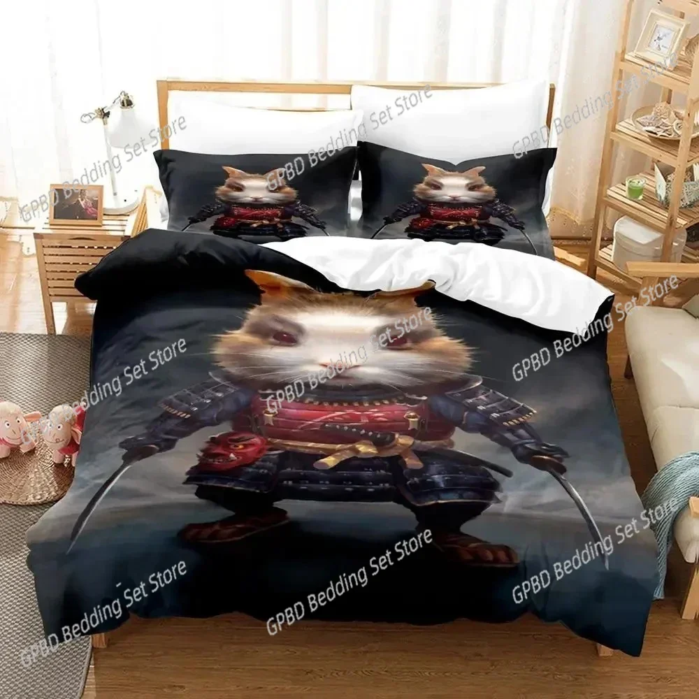 

Samurai Rabbit Usagi Chronicles 3D NEW Duvet Cover Pillowcase Bedding Set Adult Boy Girl Bedroom Decoration Single Double Large