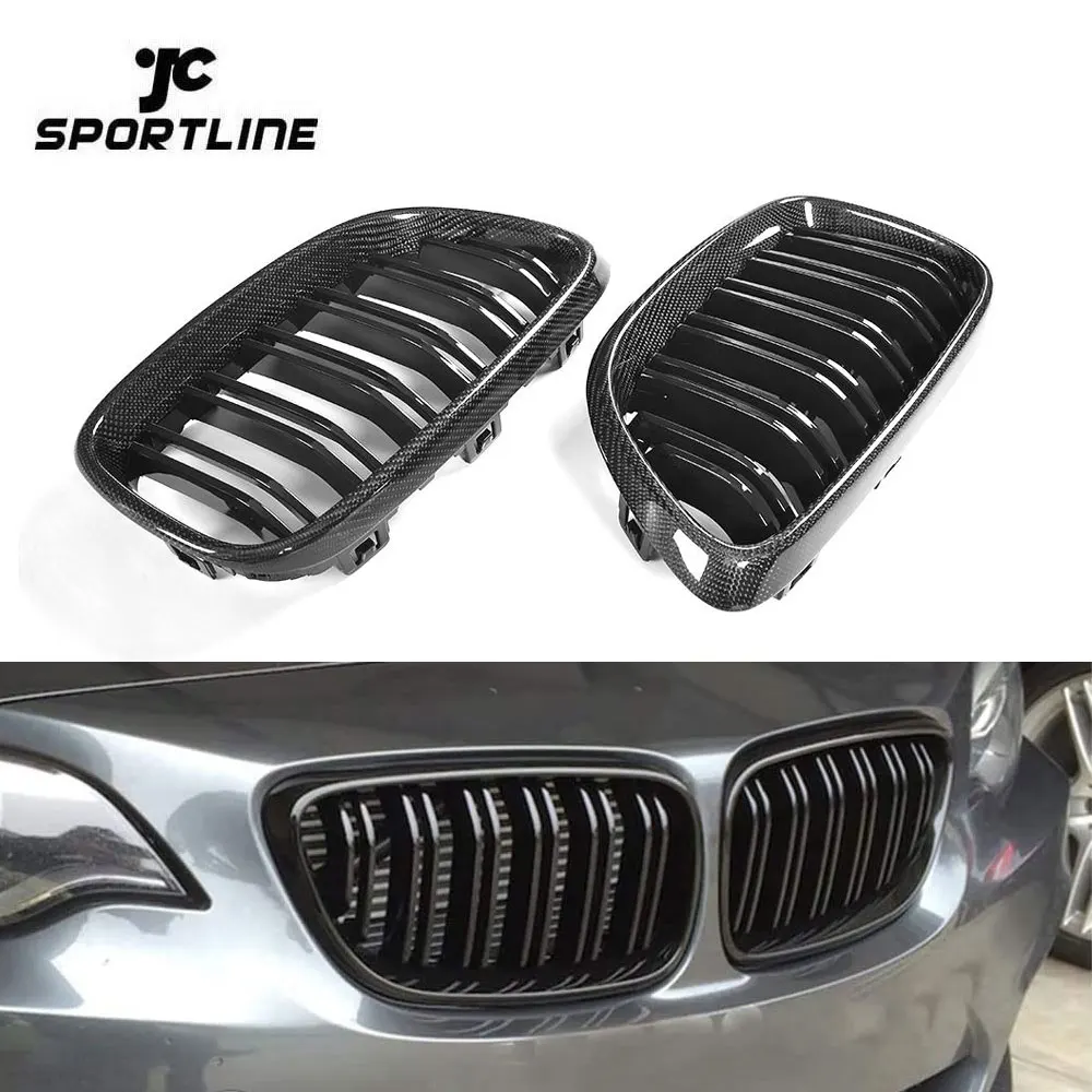 

Для BMW F22 M235i M240i F87 M2 2014+ Передняя решетка радиатора (2 шт.) из карбона, тюнинг